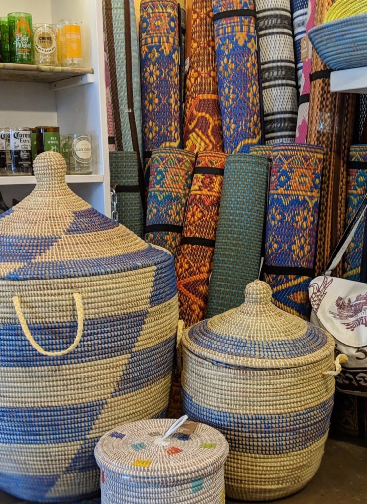 Fair trade baskets & rugs